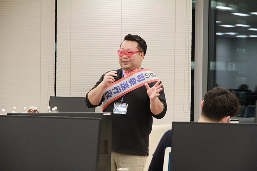 大野取締役の締めの挨拶の画像