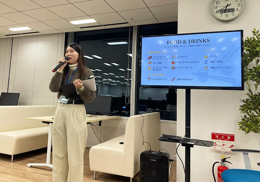 開会のあいさつの画像