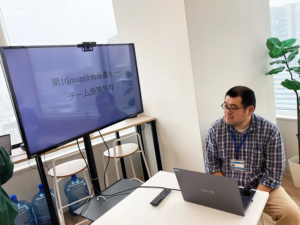 ライトニングトーク発表者の写真